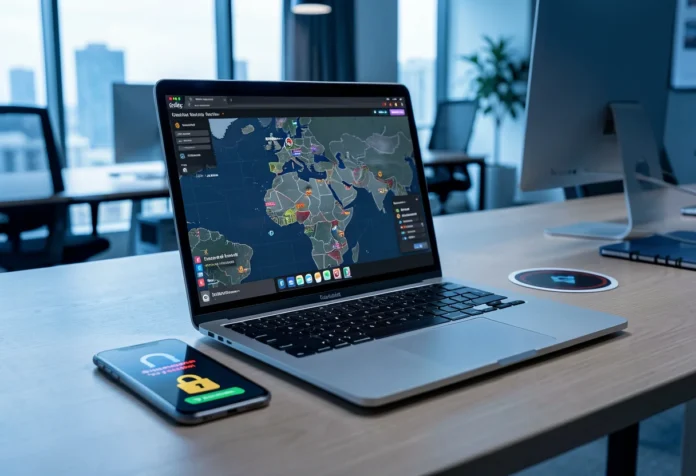 Cybersecurity Trends Cybersecurity Trends highlighting AI-powered threat detection, zero trust security models, and advanced data protection technologies in modern digital networks.