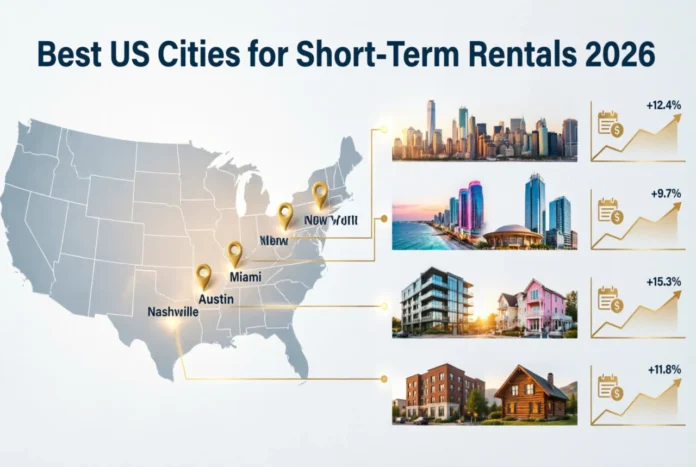 Best US Cities for Short-Term Rentals (2026)