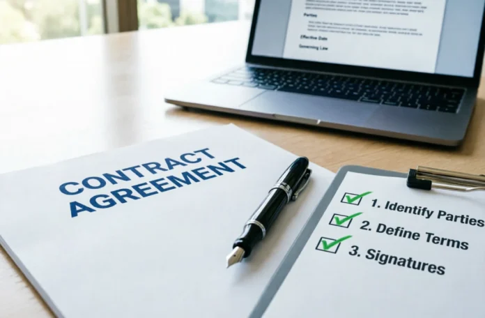 Legally Binding Contract Without a Lawyer